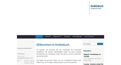 Desktop Screenshot of andelsbuch.at